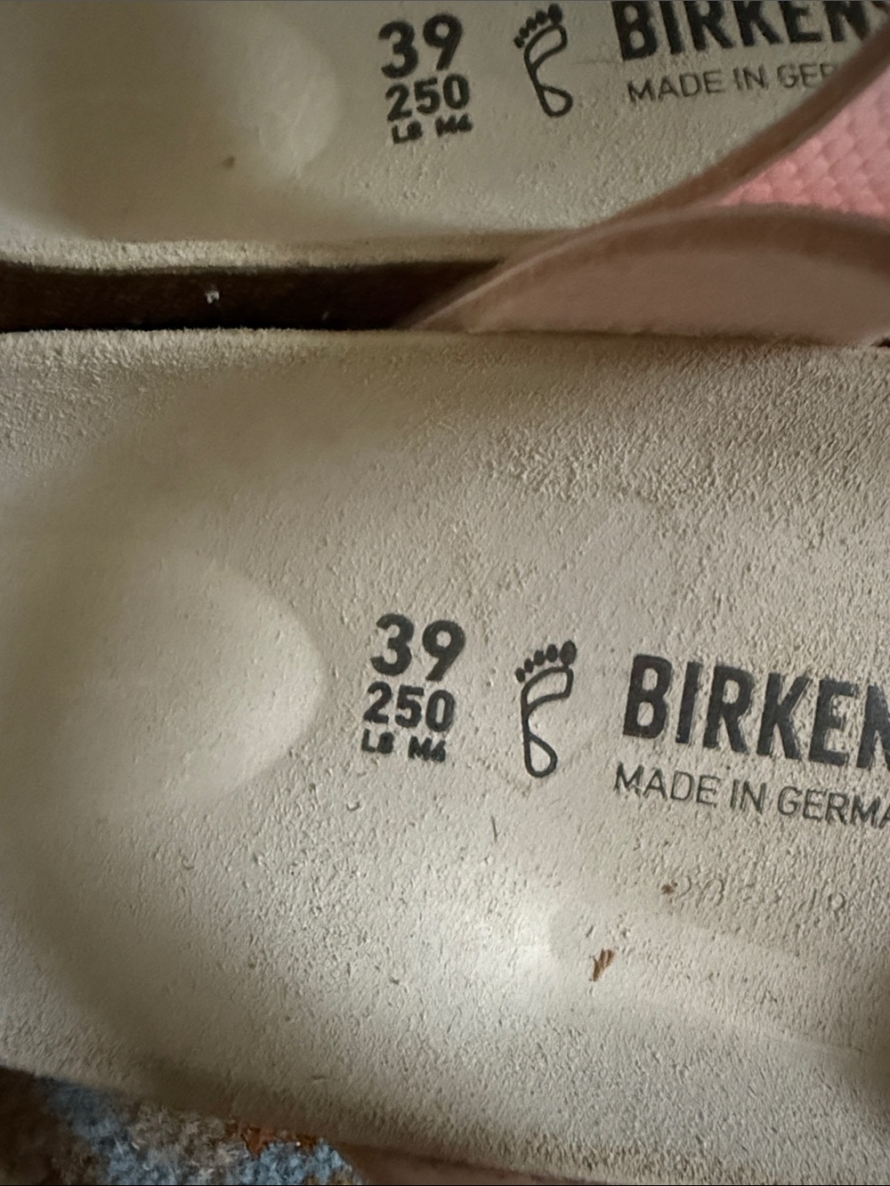 Birkenstock Women’s Light Pink Triple-Buckle Sandals - Picture 5 of 5